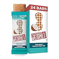 Vista 10 de Perfect Bar Choco Crisp, Barra de Proteína de Chocolate Oscuro con Mantequilla de Nueces, Snack de Proteína, Sin Gluten, Sin Soja, Sin OMG, Sin