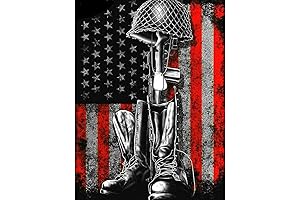 FILASLFT Diamond Art Kits for Men: Patriotic Diamond Painting for Home Decor