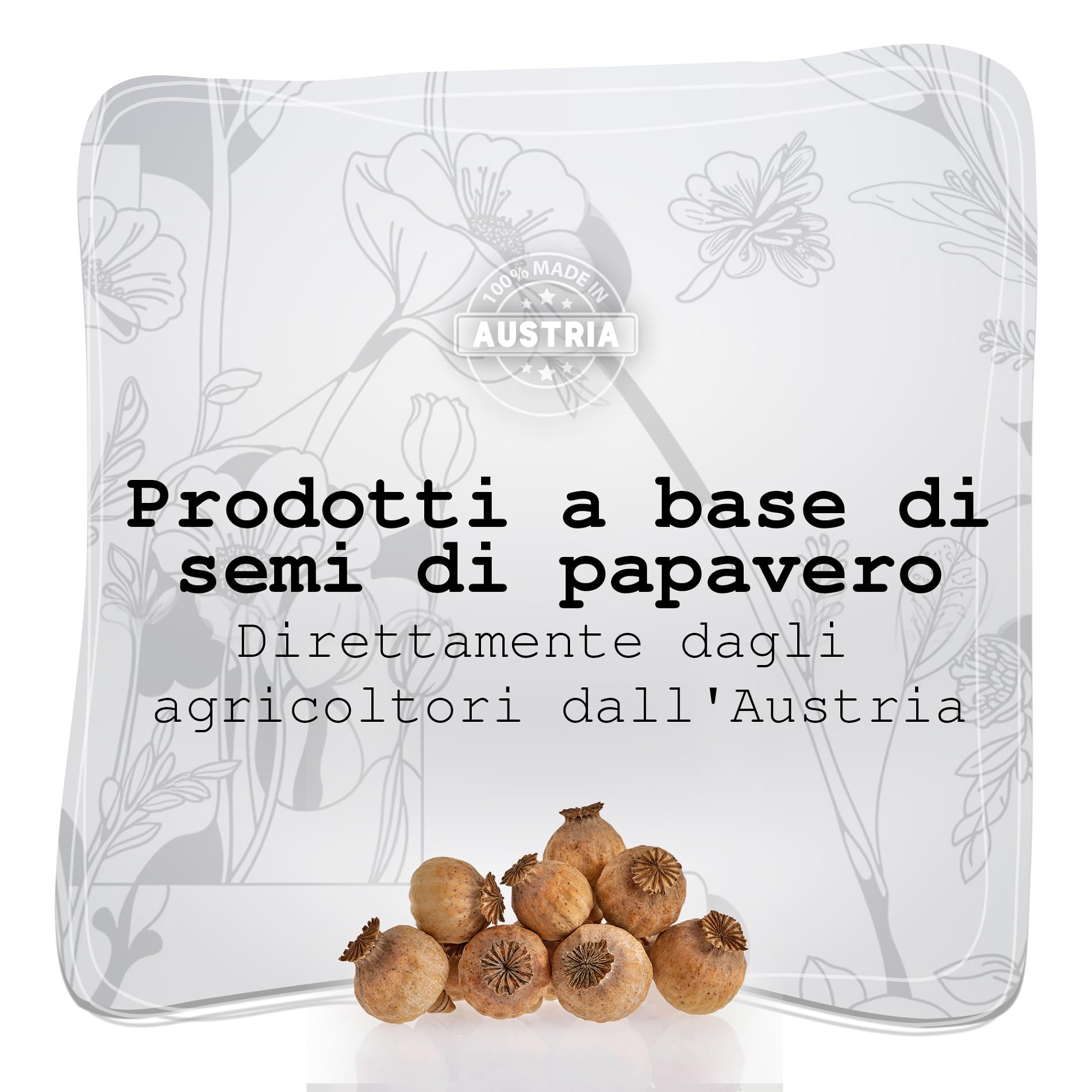 Capsule di Papavero, Poppy Pods | Piccole & Senza Stelo | Essiccate | Materiale per Hobbistica & Decorazioni (200 g)