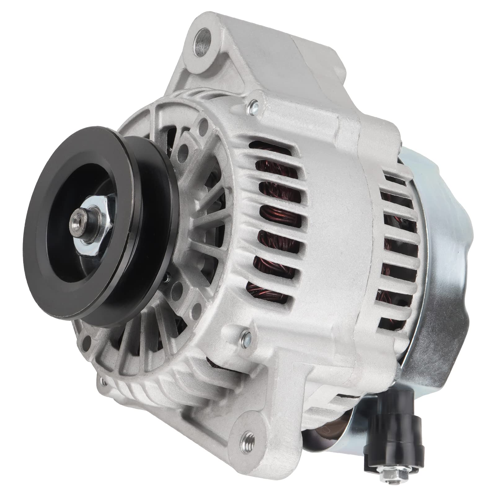 Alternator Replacement Compatible with 1985-1992 Toyota 4Runner 2.4 2.4L, 1985 Celica 2.4L, 1985-1991 Toyota Pickup 2.4L 70 Amp Replace 14456, 14456N, AND0079, 321-1166, 100211-2030, 400-52020