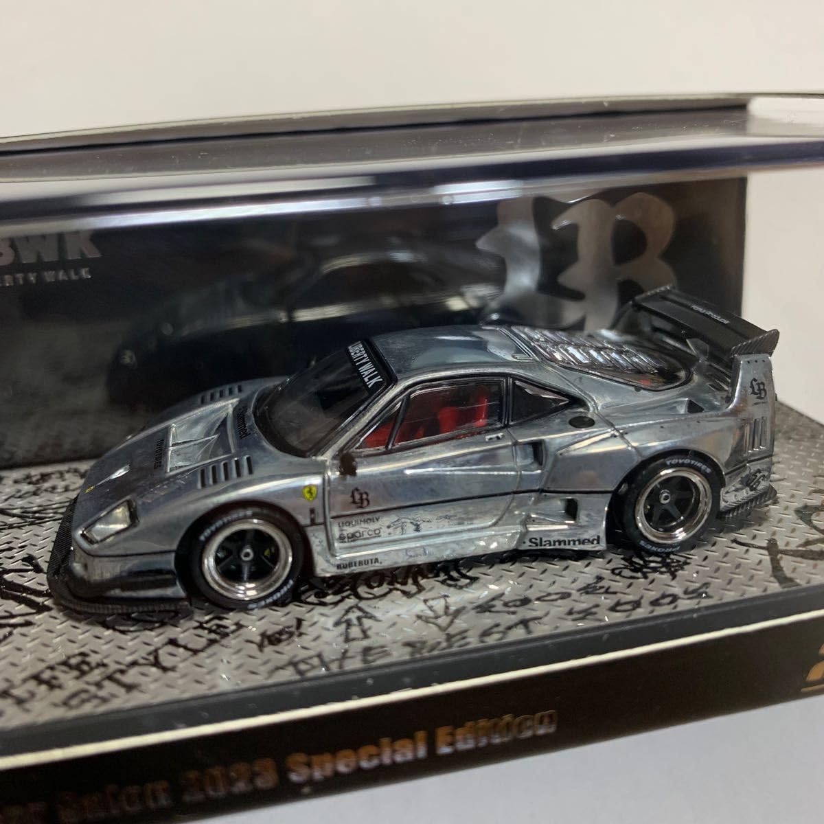 イノモデル 1/64 フェラーリ F40 LB 香港限定 チェイス イノモデル 1/64 フェラーリ F40 LB 香港限定 黒色 - メルカリ