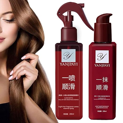 YANJIAYI Hair Smoothing Leavein Conditioner, Yanjiayi Hair Treatment Yanjiayi