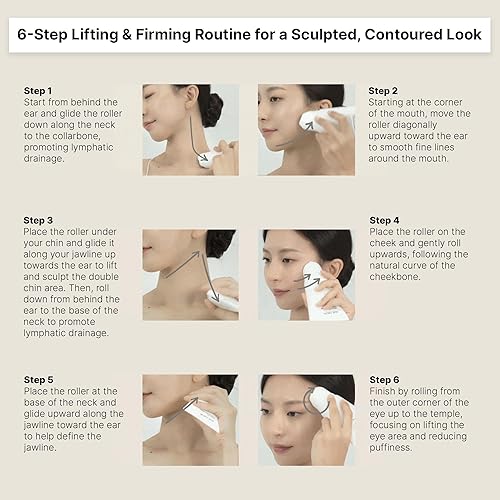 Miniatura 6 de Birch - Crema facial en forma de V, hidratante antienvejecimiento para reafirmar y levantar - Crema coreana de Gua Sha para el cuidado de la piel,