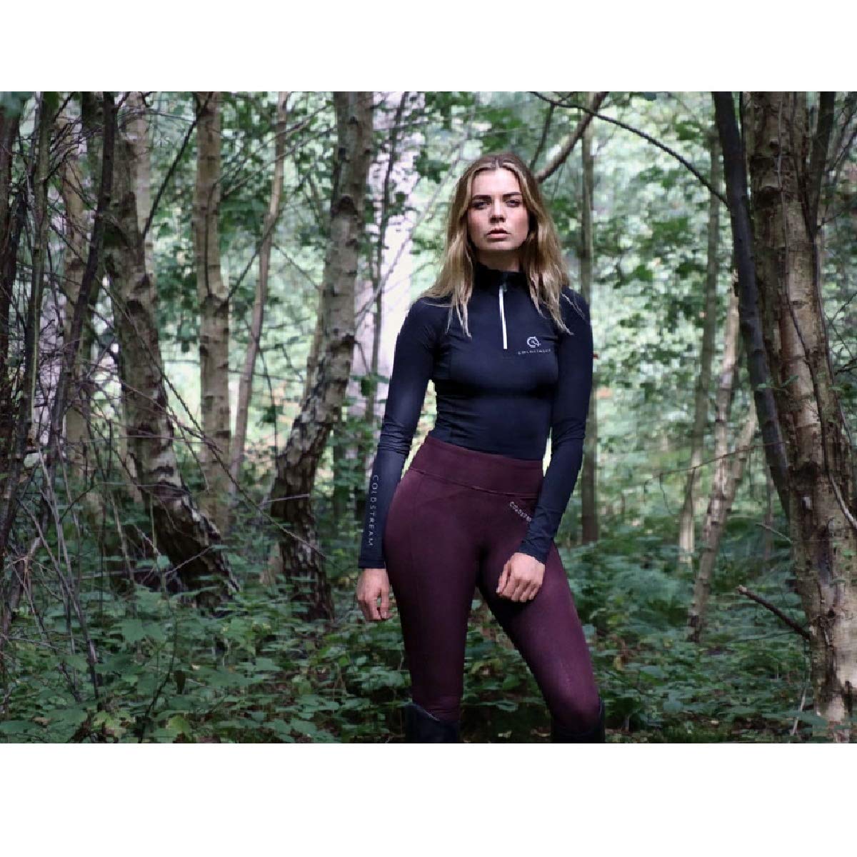 Coldstream Hy Womens/Ladies Kelso Riding Tights (28in) (Windsor Wine)