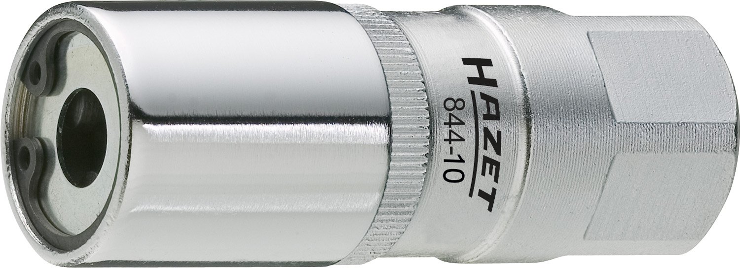 HAZET 844-10 75 mm Stud Bolt Extractor - Chrome-Plated/Polished