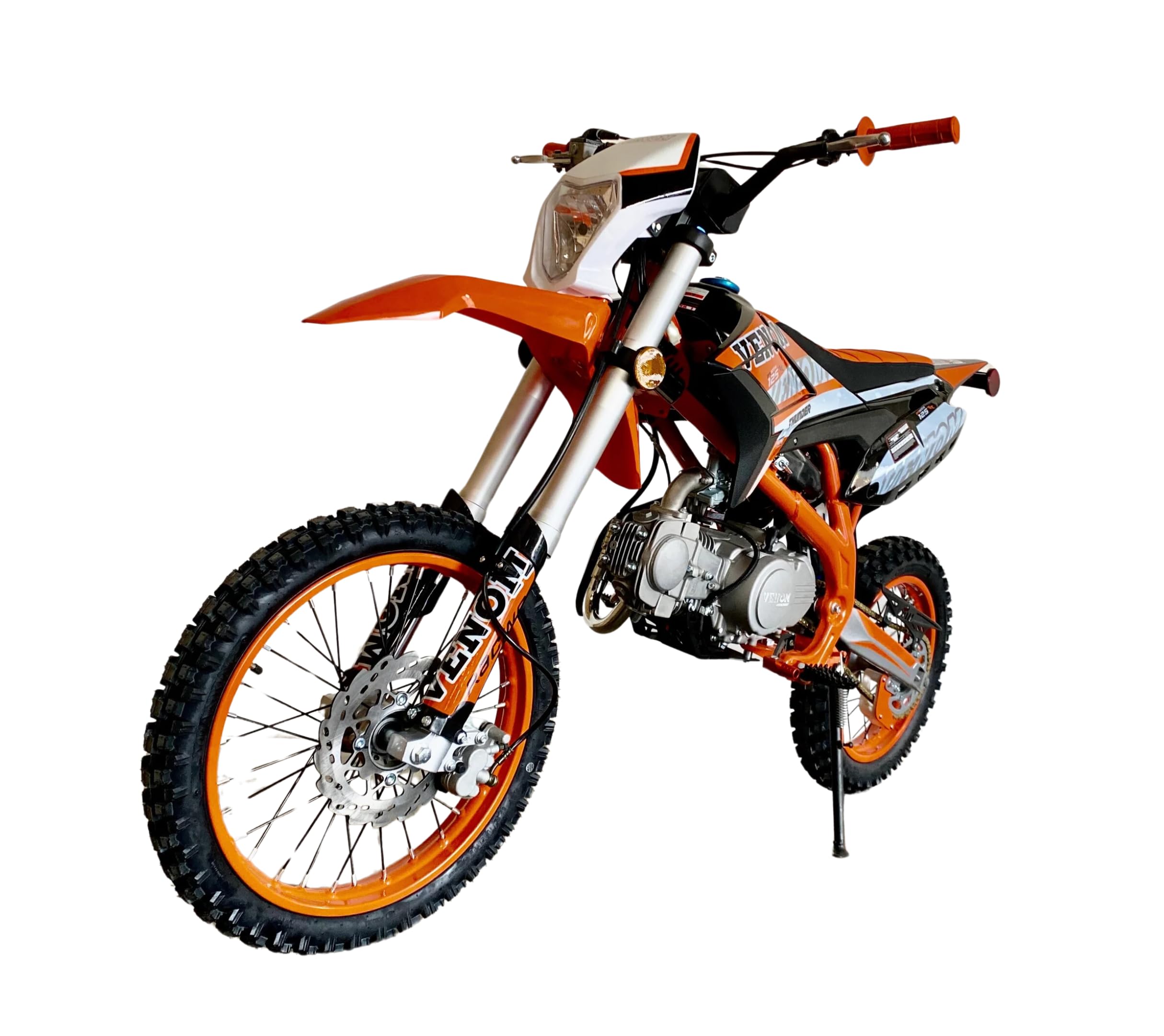 125cc Dirt Bike | Venom Thunder Off-Road Motorcycle | High