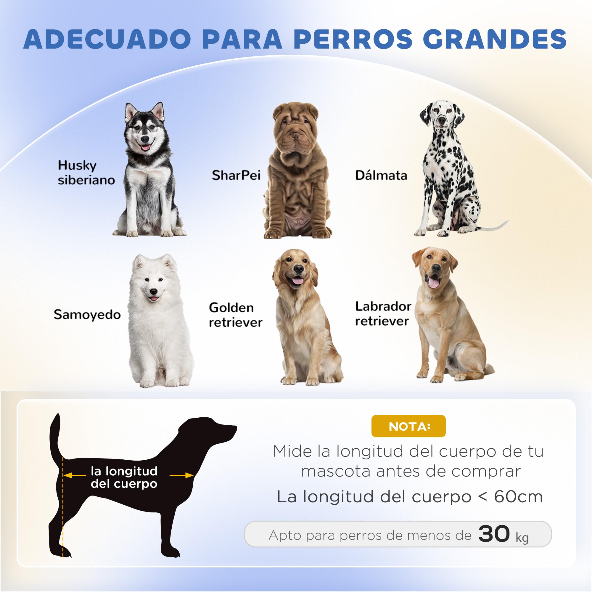 PawHut Sofá para Perros Grandes, 98x67x25 cm, Cama Elevada para Perros Tapizada con Cojín Lavable y Patas de Madera de Pino, Carga 40 kg, Gris Oscuro