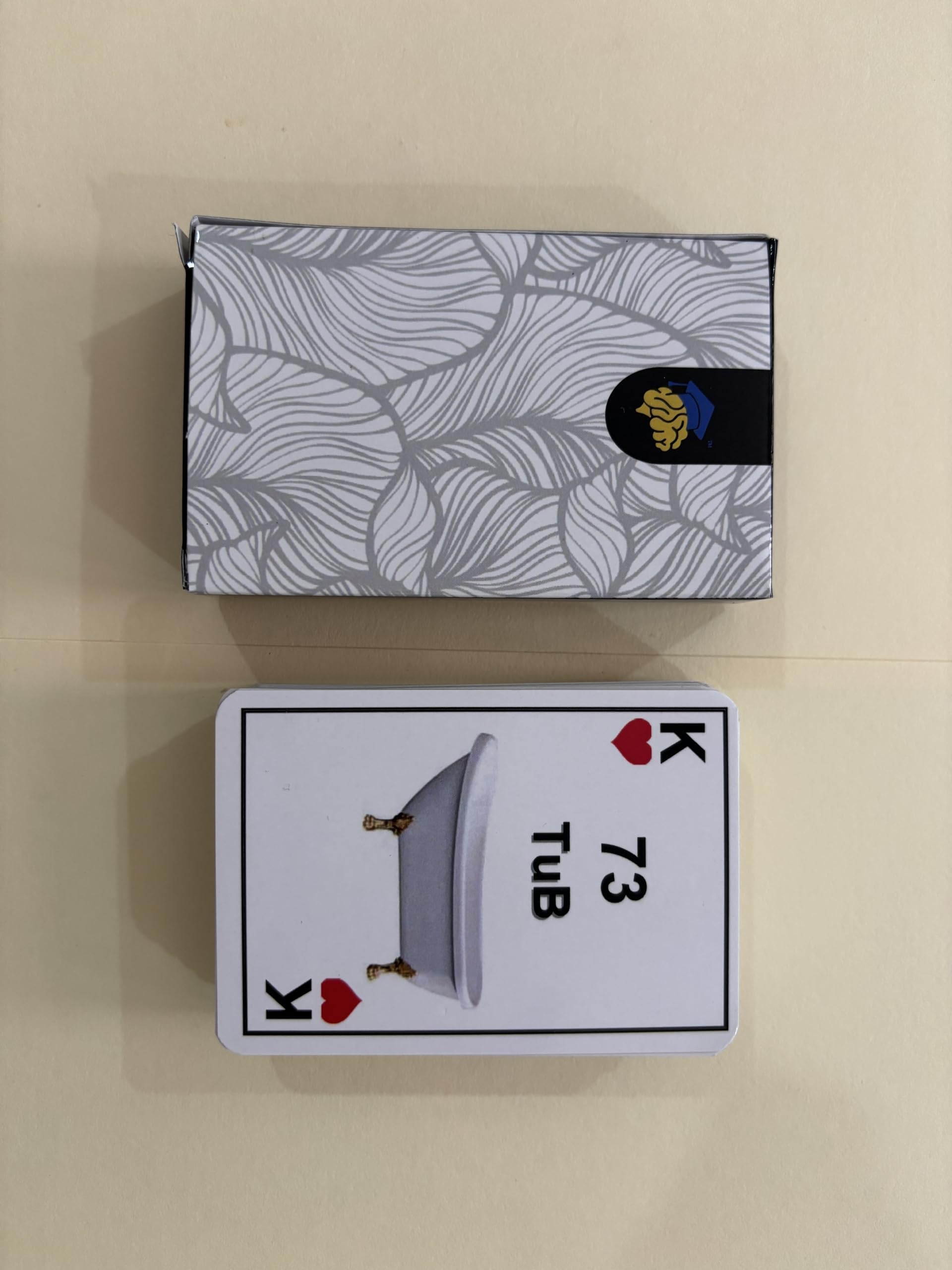 - White Forest Premium Exclusive Paper Playing Cards | Bridge Size, Regular Index | Memorize The Entire Deck with Unique Image Representations | Pack of 53 Cards