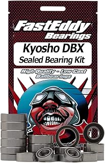 FastEddy Bearings Compatible with Kyosho DBX Sealed Bearing Kit