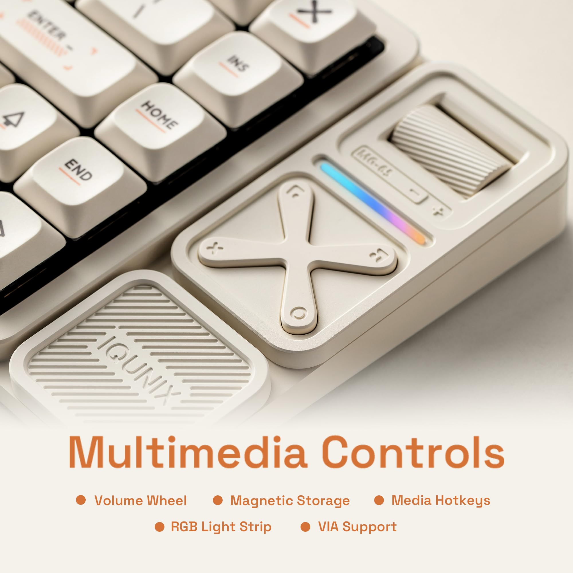 IQUNIX Magi65 キーボード Ochre White White Magi65 キーボード Ochre