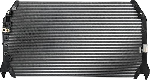 Vista 80 de TRQ Condensador de aire acondicionado A/C compatible con Chrysler Town & Country 2008-2016, Dodge Grand Caravan 2008-2019, Ram C/V 2012-2015