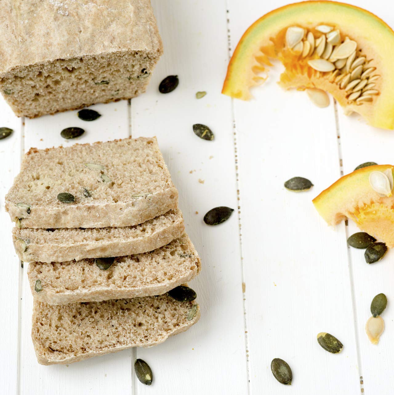 10er Pack Bio Brot Backmischung Dinkelbrot "Dinkelkürbis" 850g je Brot - vegan