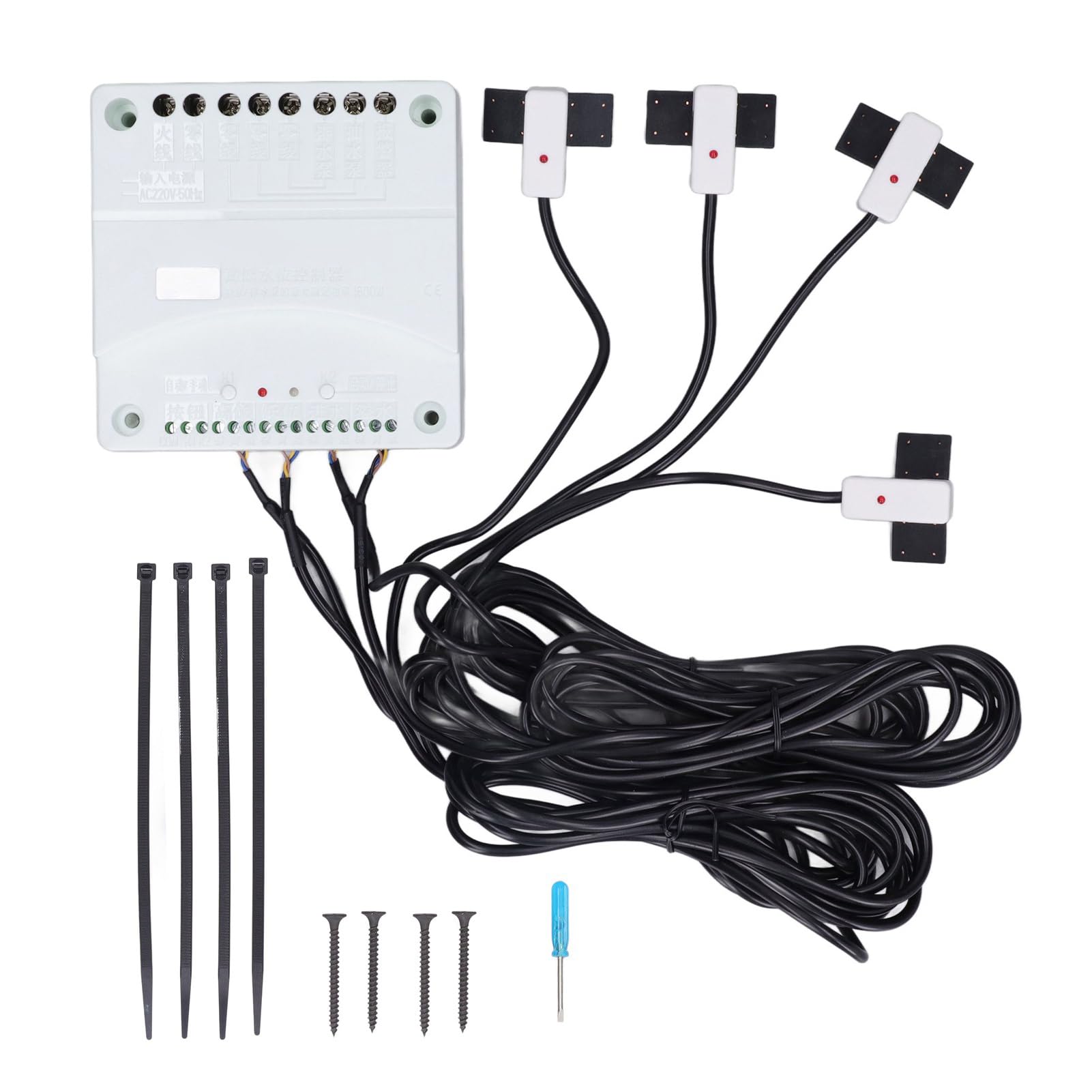 Controlador de Nivel de líquido automático PolyGen, Controlador de Sensor de Nivel de Tanque de Agua para Bomba AC220V