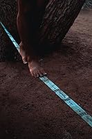 Vista 4 de Kit de Slackline ZenMonkey con Protectores de Árbol, Bolsa de Transporte de Tela e Instrucciones, 60 Pies, Fácil Montaje para Familia, Niños