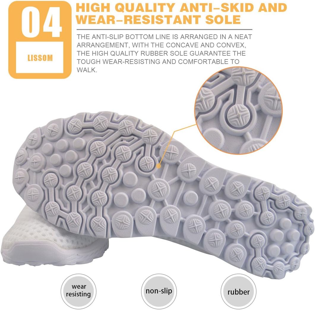 Bigcardesigns Fashion Women's Walking Shoes Sport Sneakers Breathable Mesh Loafers - Image 6