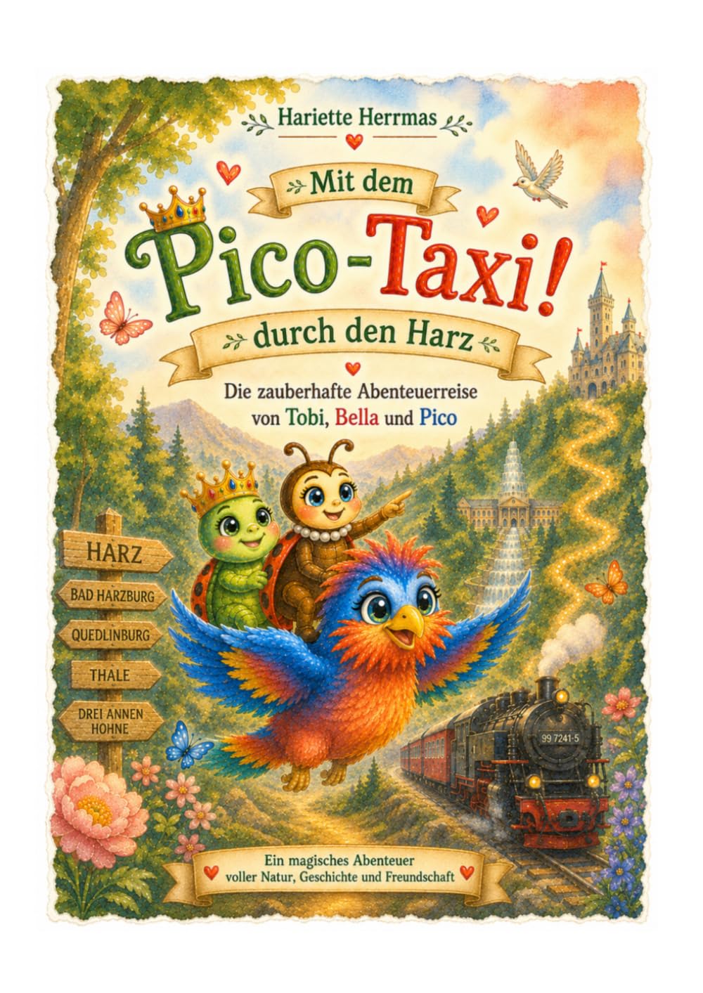 Mit dem Pico-Taxi durch den Harz: Eine zauberhafte Abenteuerreise voller Wunder, Freundschaft und Magie