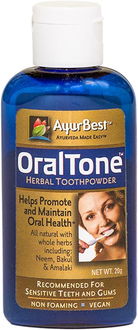 AyurBest OralTone Herbal Tooth Powder 20g