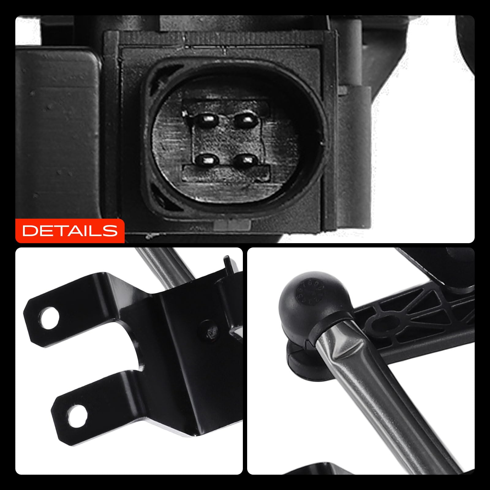 Frankberg Sensore di livello sensore di altezza | Compatibile con: P.a.s.s.a.t Van/Station wagon 365, Golf Van VI Variante AJ5, P.a.s.s.a.t 362, P.a.s.s.a.t Variant 3G5 CB5