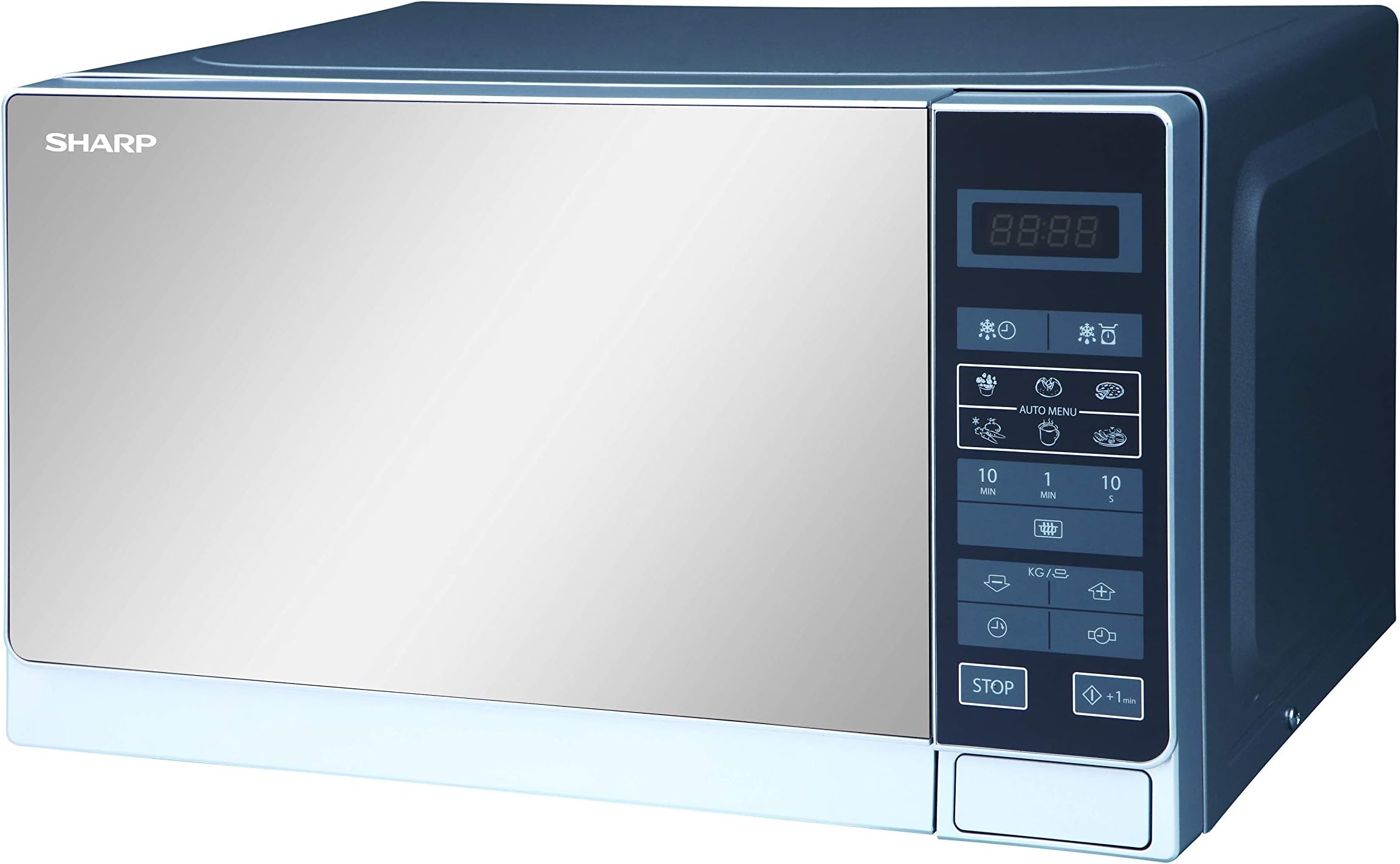 20 Liter Digital Solo Microwave, Silver R-20Mt-S With 6 Auto Cooking Menu'S"Min 1 year manufacturer warranty"