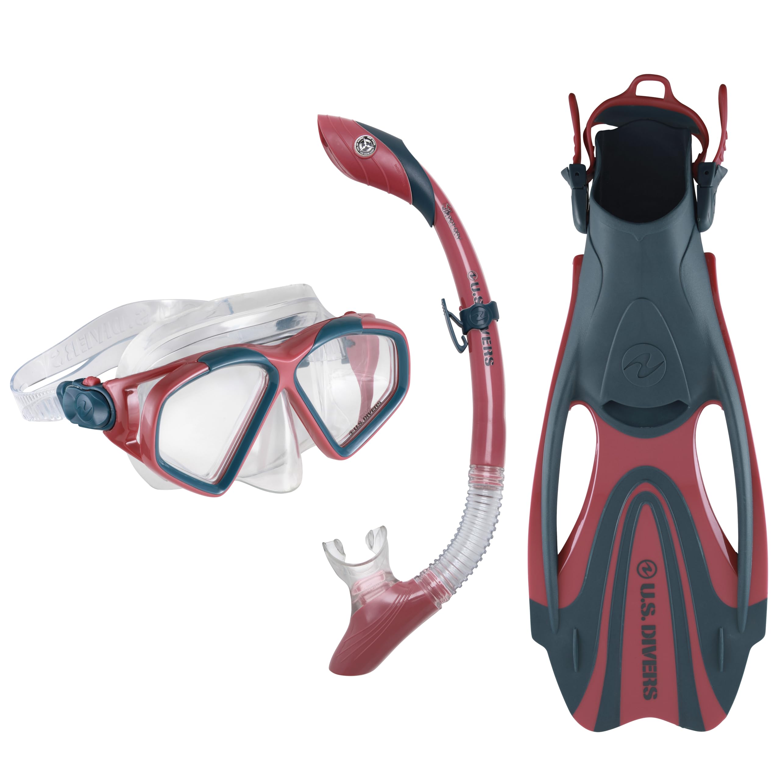 US.Divers Set Cozumel, CORAL NAVY BLUE
