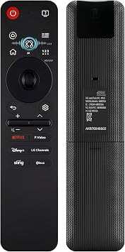 Replacement for LG Tv Remote, with Voice, Magic, AI and Pointer, Compatible with All LG OLED, QNED, UHD, LED, LCD Smart TV2019-2025