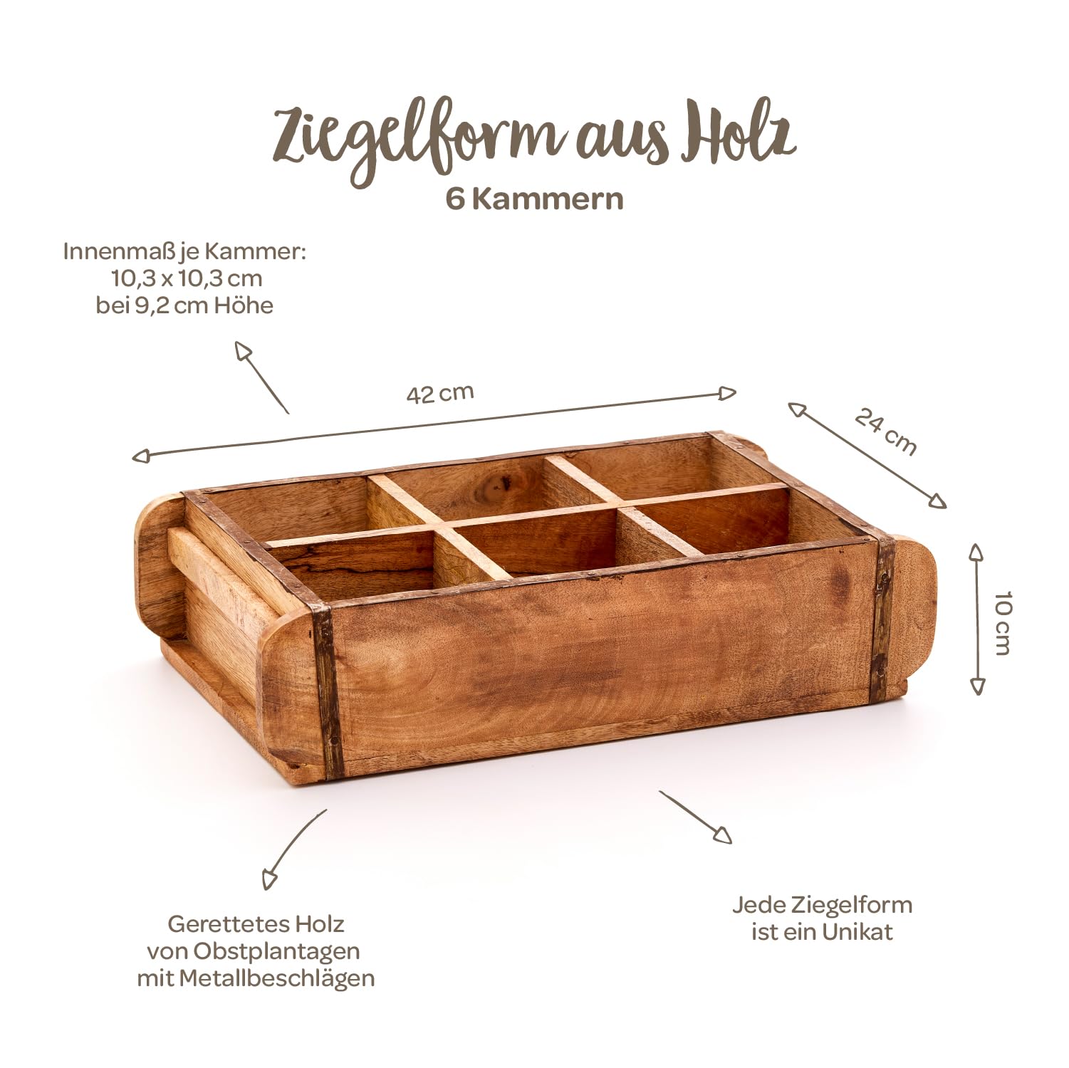 Oude geleefde houten bakken met een karakteristieke uitstraling - Stoere en Landelijke Stijl De Buitenkans