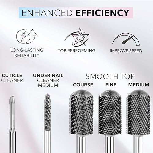 Miniatura 3 de Kiara Sky Colección de brocas (negro)