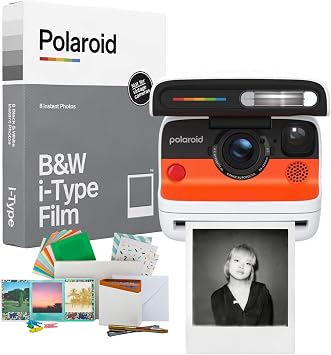 Polaroid Flip Instant Camera Bundle White