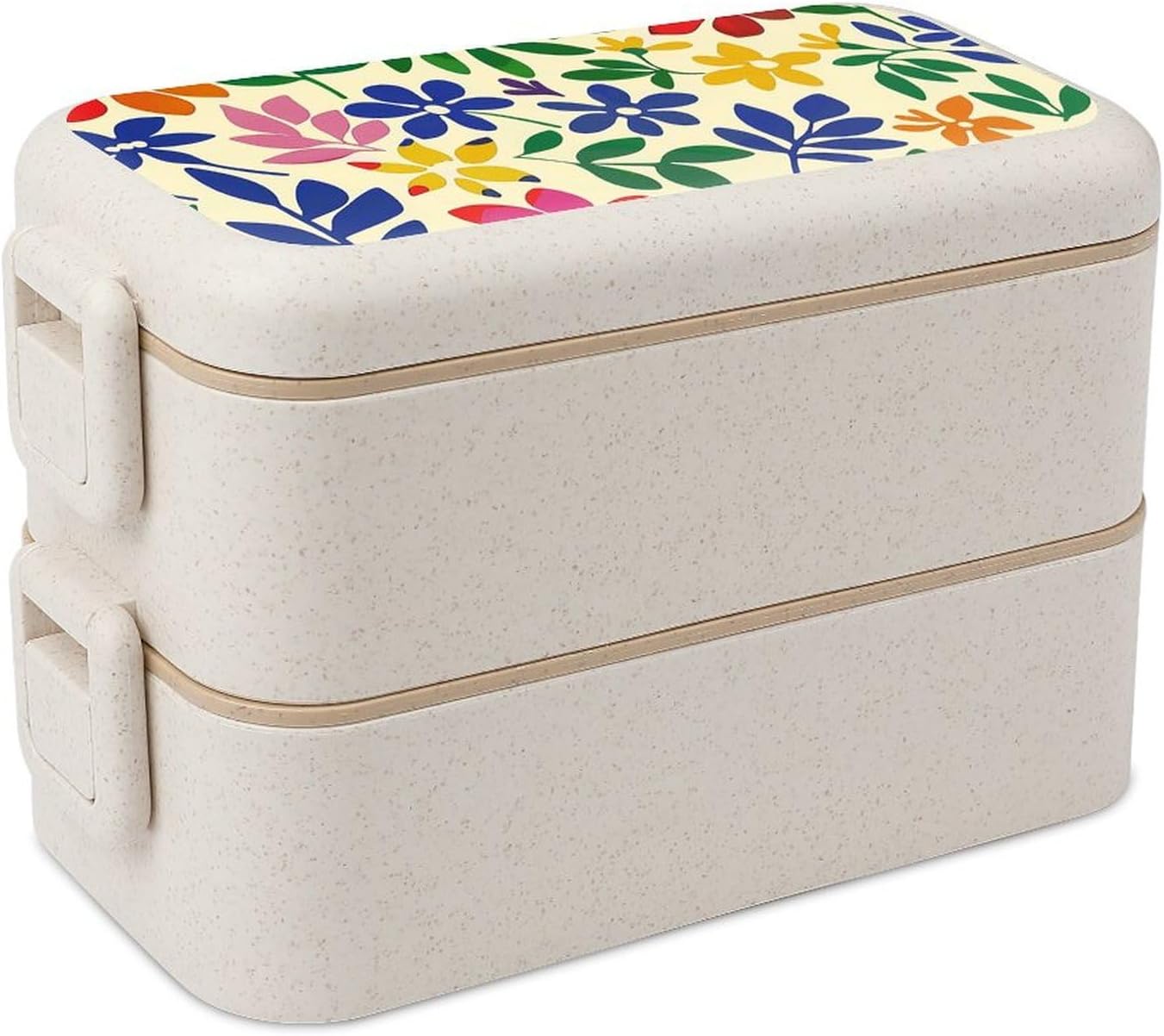 DJUETRUI Bento Box Lunch Box for Adults, Double Insulated Boxes