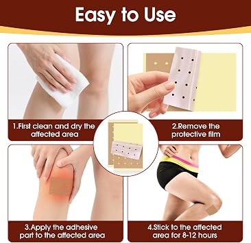 84PCS Tiger Patch, Chinese Tiger Back Heat Patches Ultra Strength for Muscle Joint of Knee Shoulder and Neck