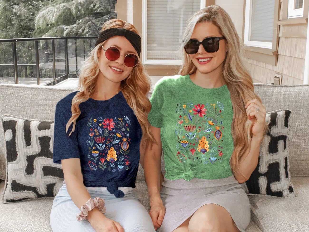 Wildflower Shirt for Women Floral Lover T-Shirt Wild Flowers Tee Tops - Image 4