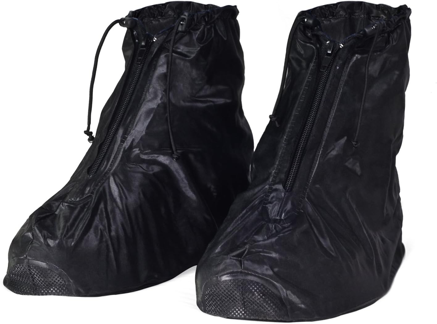 HSEAMALL Waterproof Shoes Cover Reusable Boots Cover Slip-Resistant Zippered Overshoes
