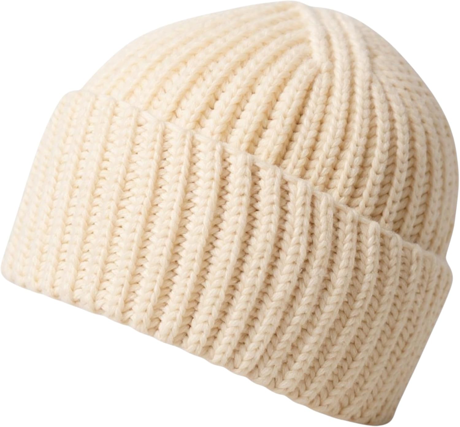 Armycrew Super Heavy Thick Ribbed Knit Winter Beanie
