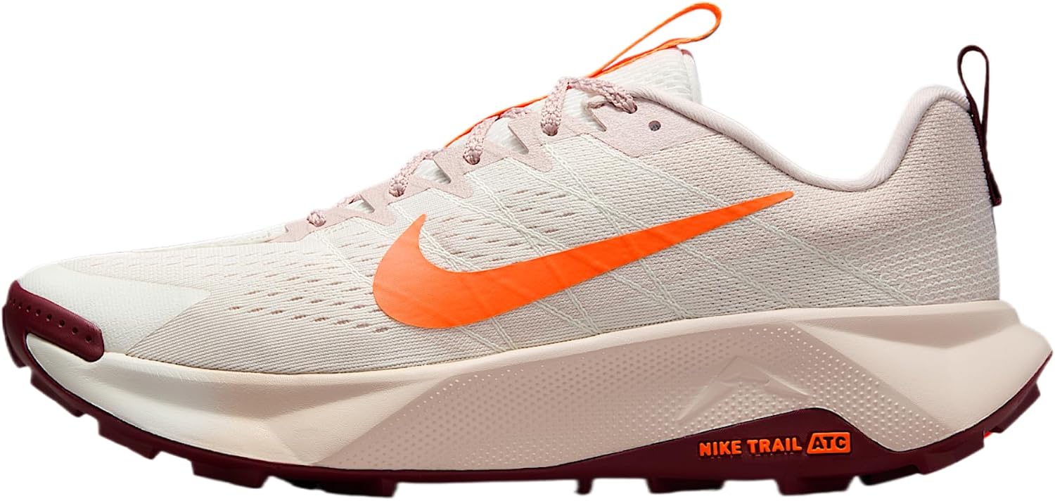 Nike Wildhorse 10 Men's Trail Running Shoes (Sail/Silt Red/Dark Team Red/Hyper Crimson) Size 11