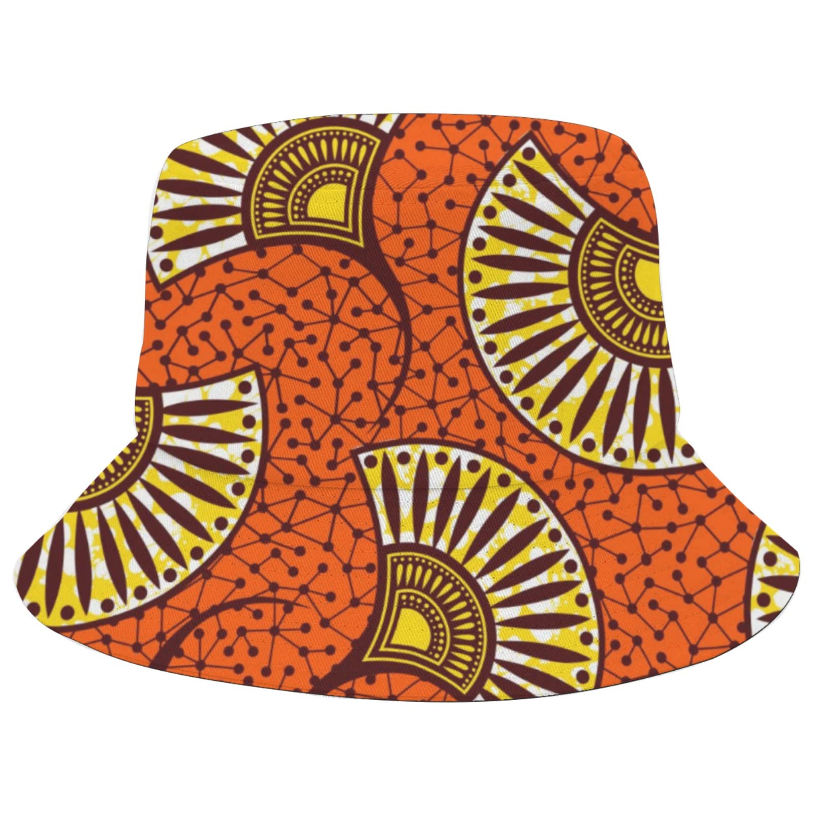 Leaf Fisherman Bucket Hats Men, VintageMens Hat for Travel Accessories for Vacation Must Haves