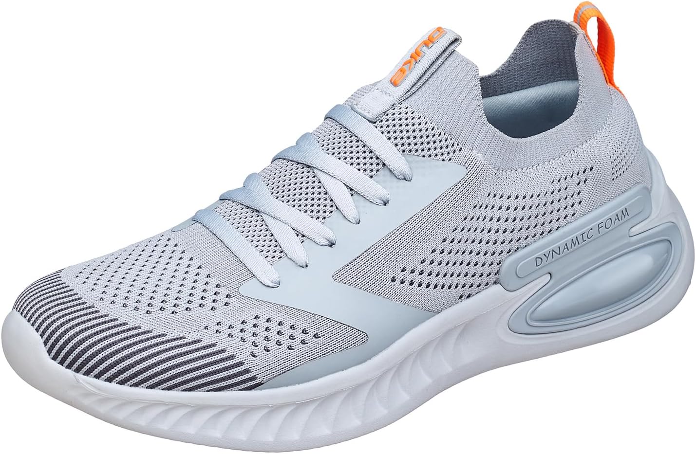 MEN PERFORATIONS RUNNING SHOES Grey