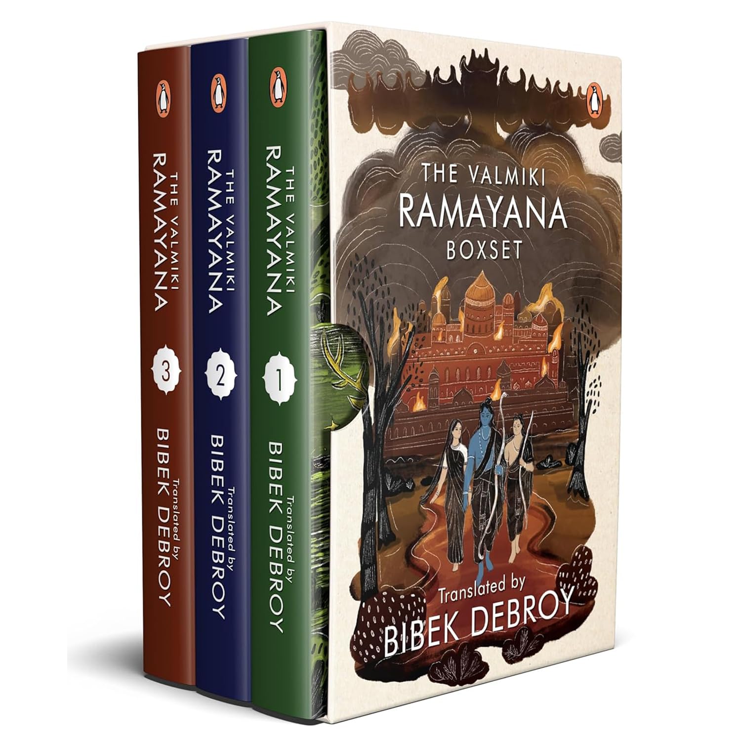 The Valmiki Ramayana: Premium Collectors' Edition: 1-3