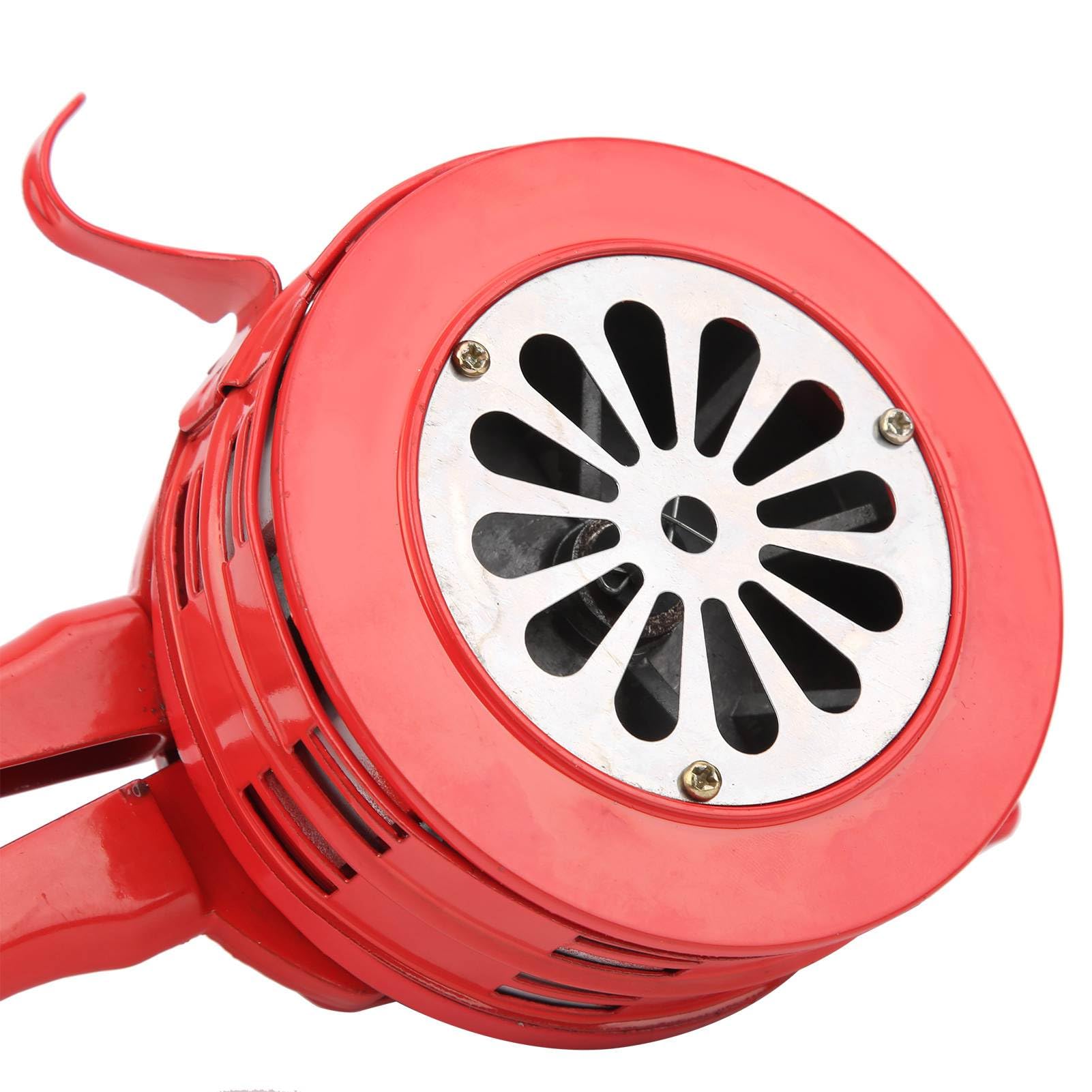 Sirena de Manivela 120DB Alarma Portátil Operada Manualmente para