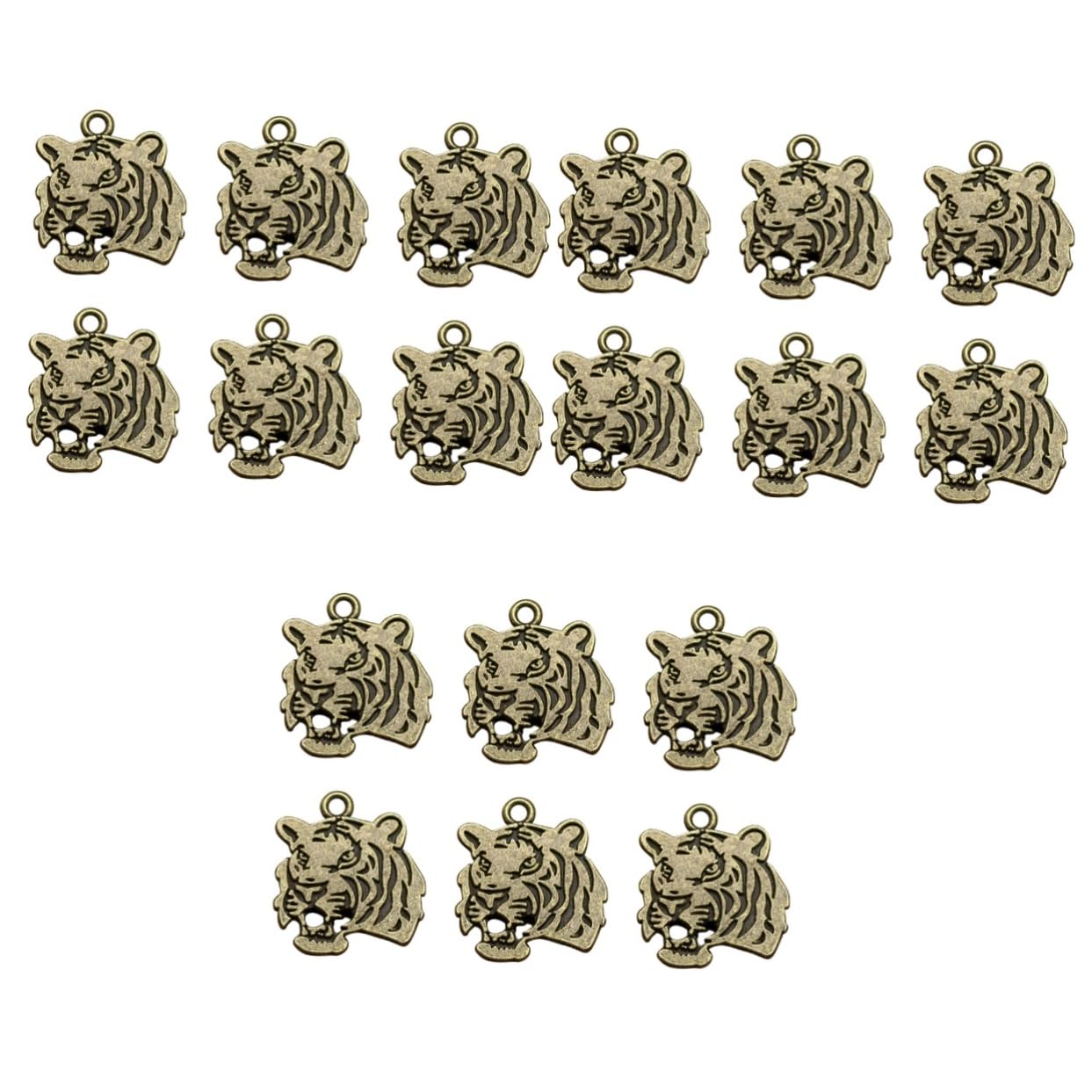 60 Stk Schmuckanhänger herstellen Selbstgemachter Schmuck Feng-Shui-Charme Sternzeichen-Schlüsselanhänger Kettenanhänger Charm-Armbänder Anhänger aus Legierung