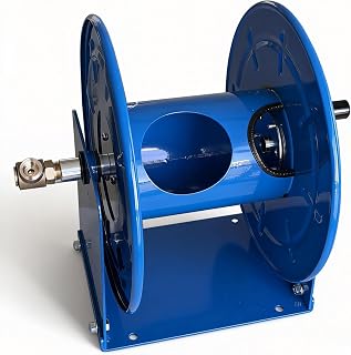 Manual Power Pressure Washer Hose Reel 150FT x3/8”, 300FTx1/4”