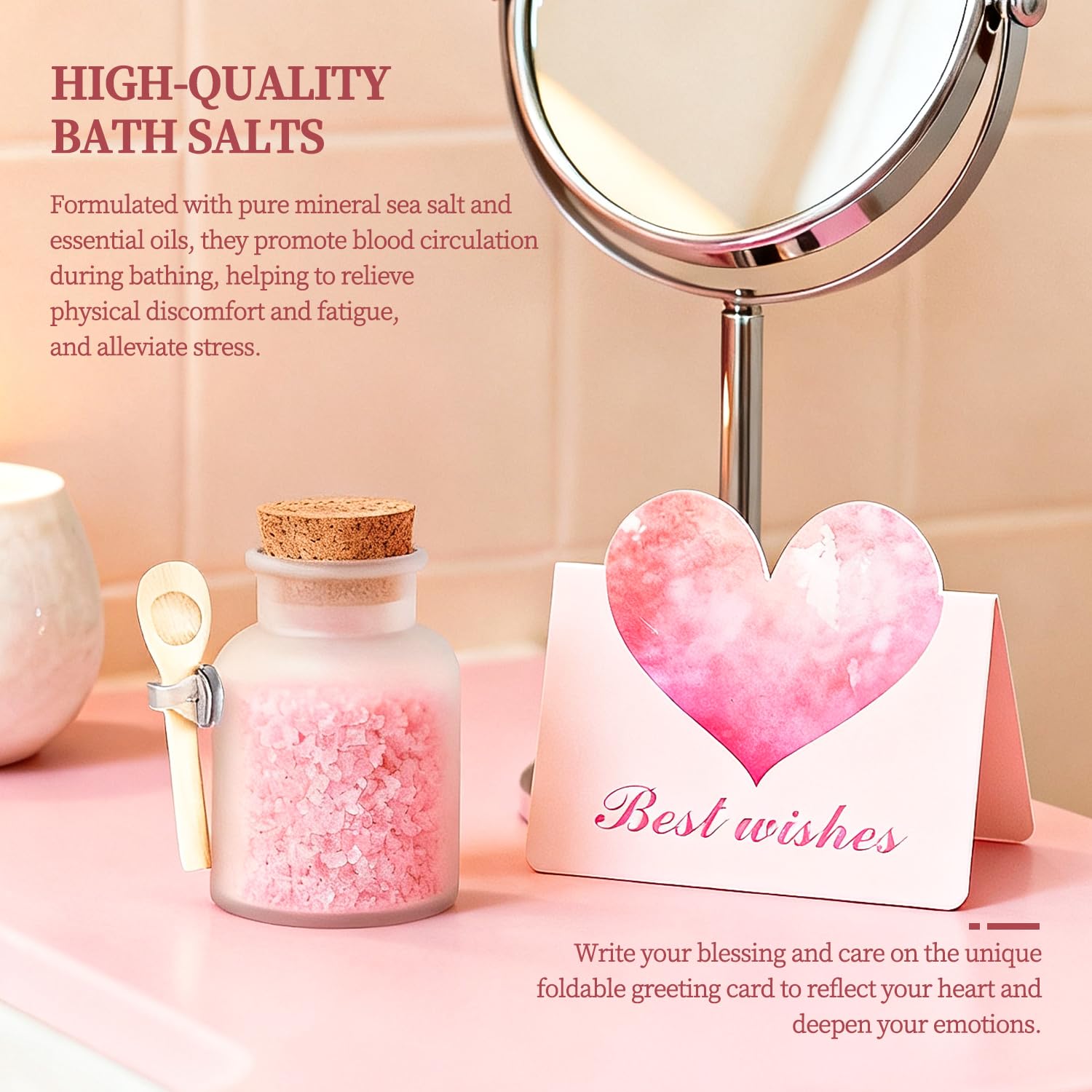 Regali per donne, regalo di compleanno, regalo di compleanno per la mamma, migliore amica, sorella, cesto regalo, set regalo da donna 18, 30, 40, 50, 60, 70 compleanno