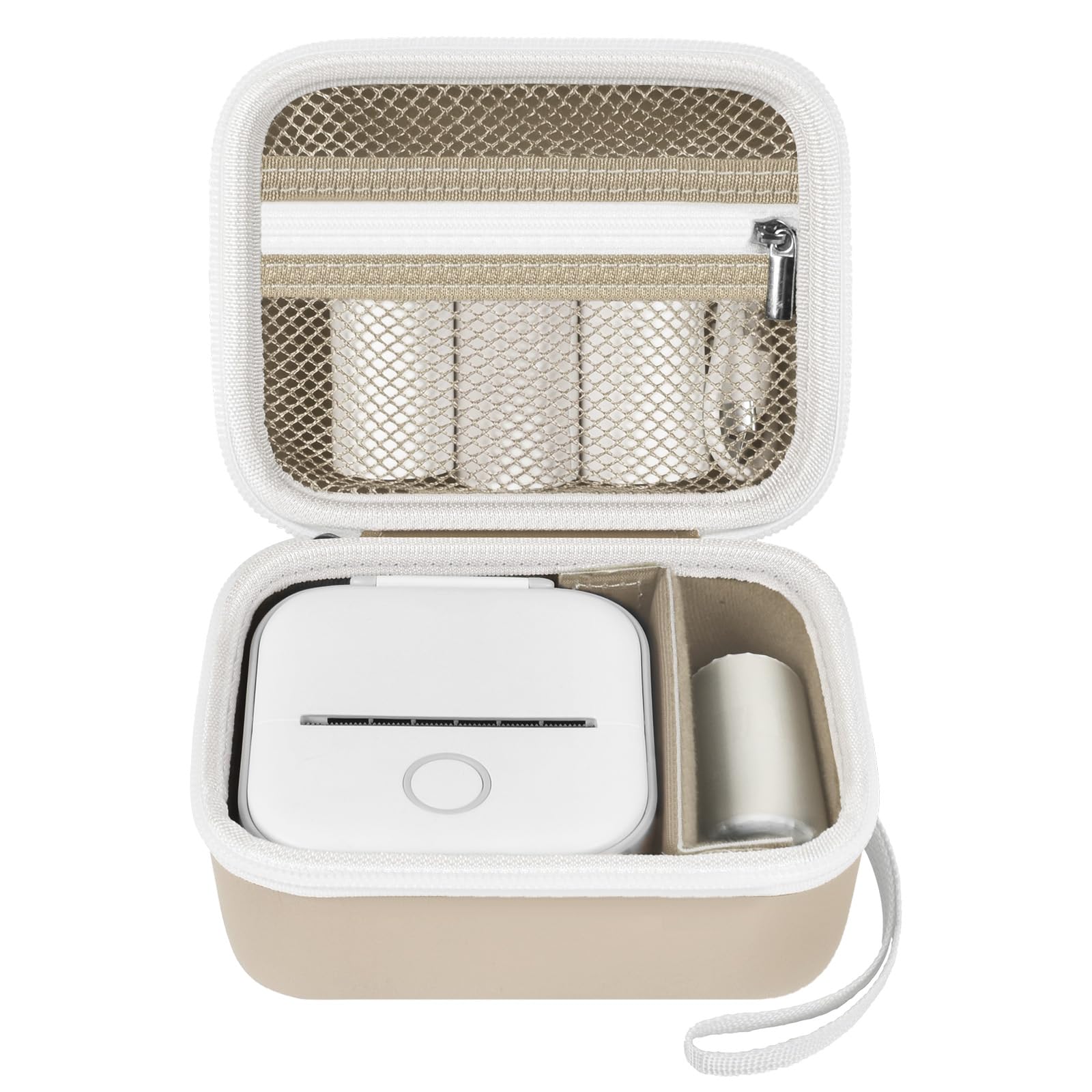 Étui rigide pour mini imprimante de poche Memoking T02 et câbles - 8