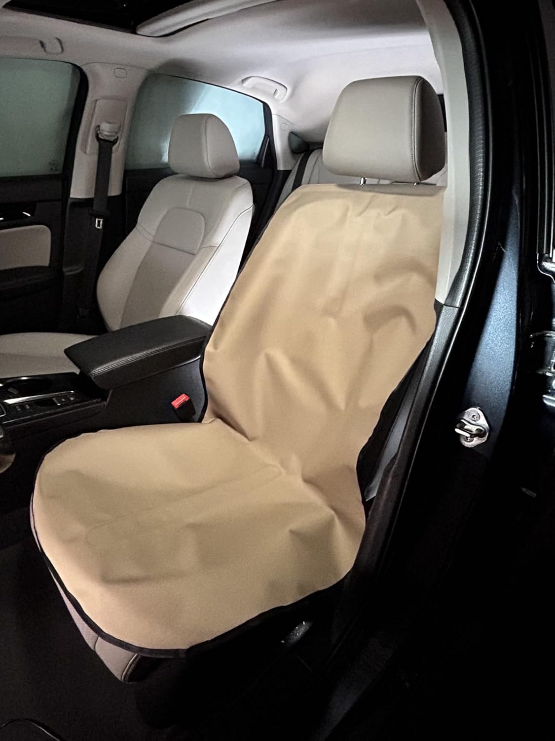 Waterproof Retractable Car Seat Cover (Navy Blue)