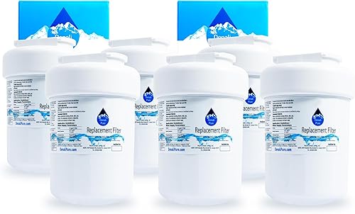 Paquete de 6 general electric de repuesto pfss6skxass Filtro de agua para nevera – compatible general electric MWF, MWFP nevera cartucho de filtro