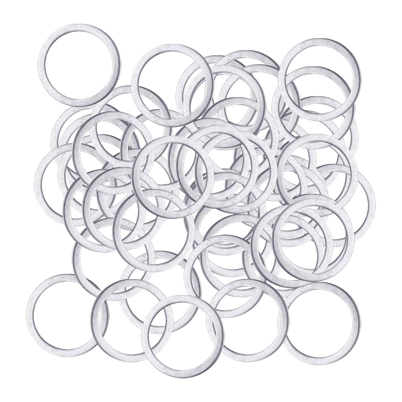 AWHAO 50-Pack Saw Blade Reducing Rings – 22.2mm To 20mm Assortment For Circular Saws & Angle Grinders