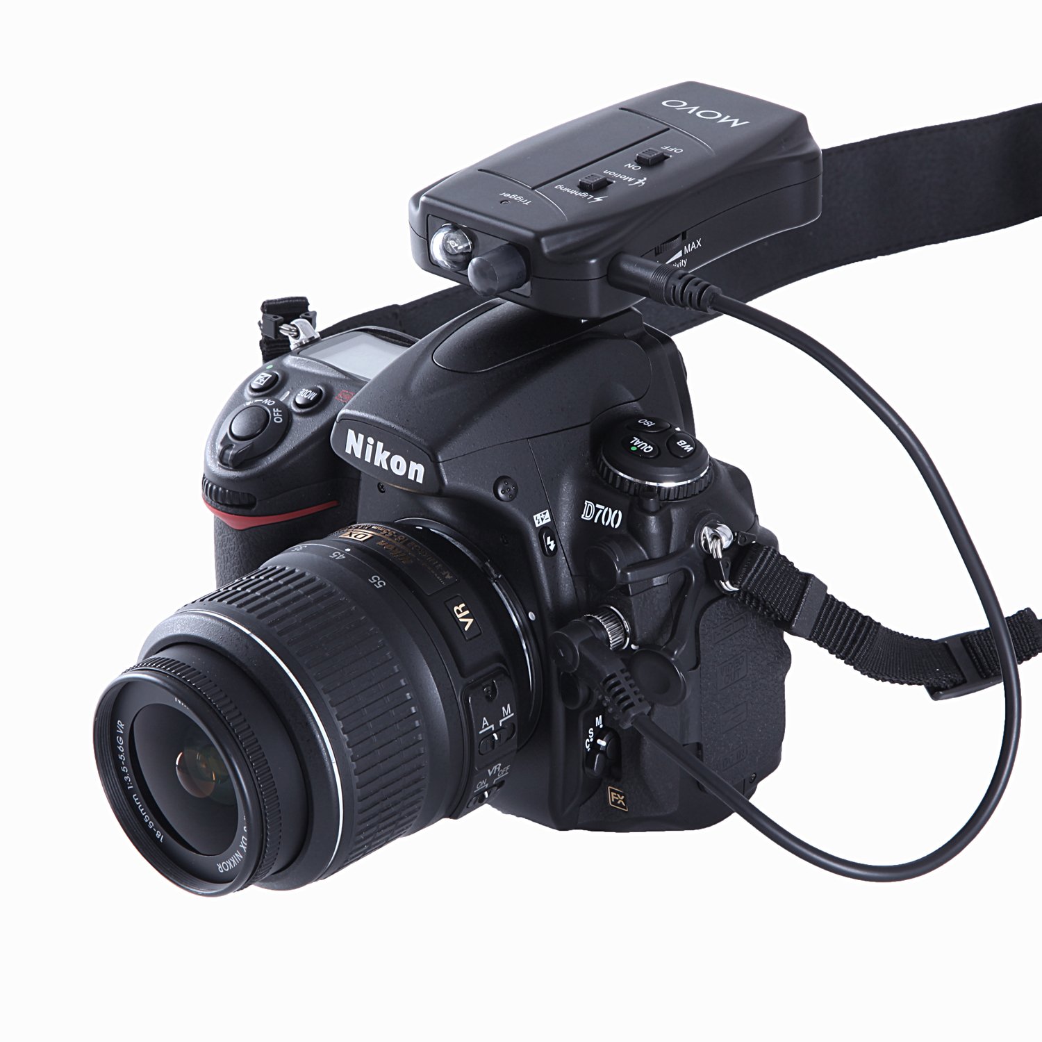 Movo Photo LC100N Lightning & Motion Trigger for Nikon DSLR Cameras