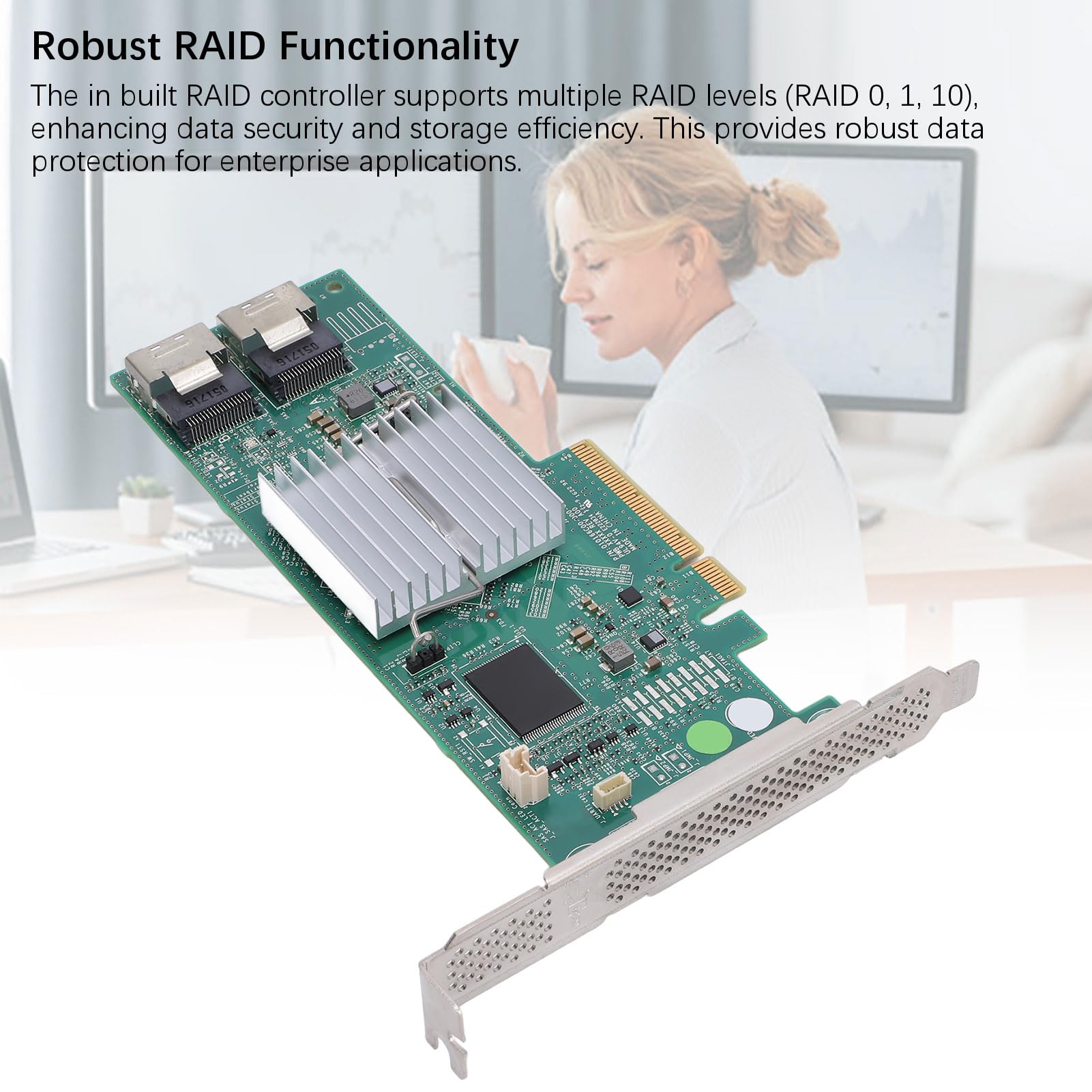 Scheda Controller RAID IR H310, Scheda Array SAS PCI Express X8 da 6 GB/s per system Server