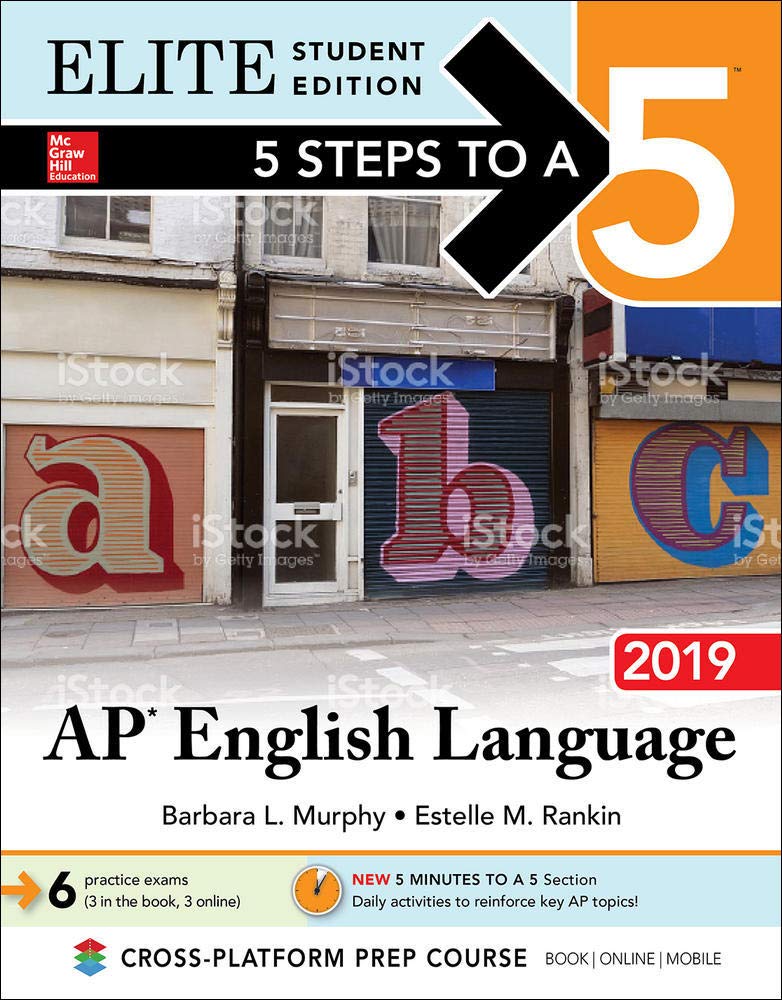 5 Steps to a 5: AP English Language 2019 Elite Student edition