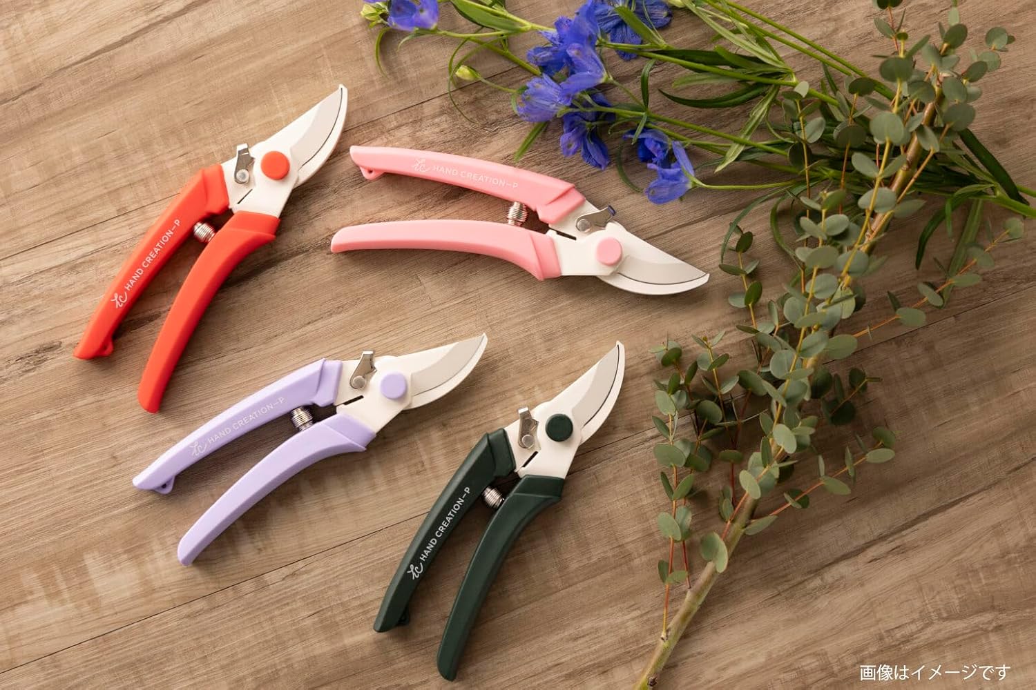Sakagen Pruning Shears Hand Creation P180 (Pink)