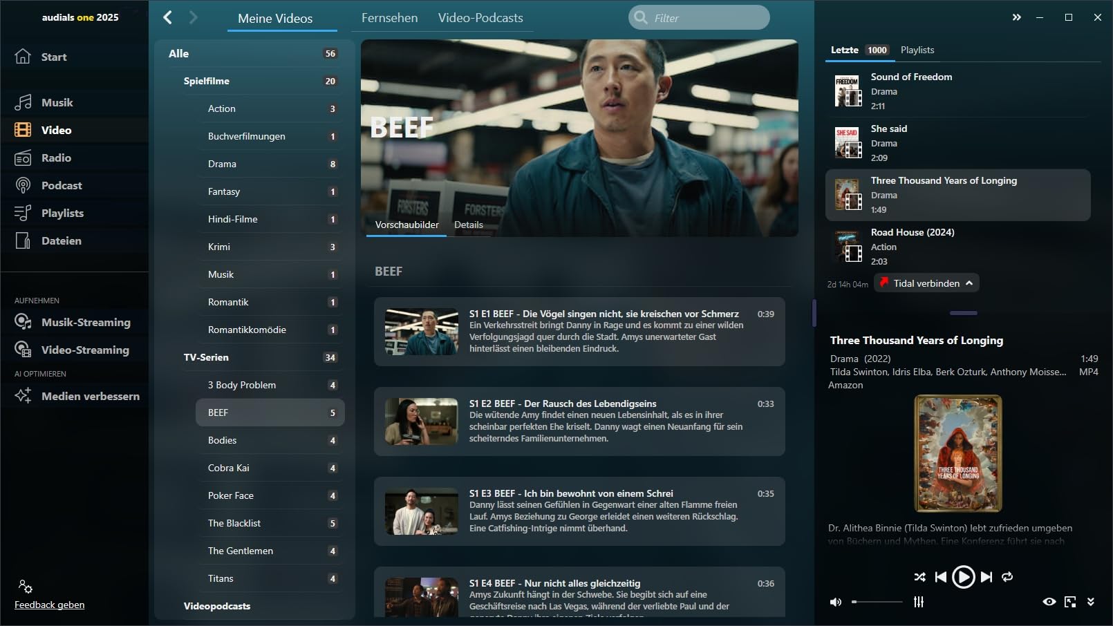Audials One 2025 - Deutsch / Multilingual - Windows 11/10 - *Dauerlizenz* Aufnahme von Streamingdiensten wie Netflix, Joyn, Paramount+, Deezer, Spotify (Product Key Card) #PKC
